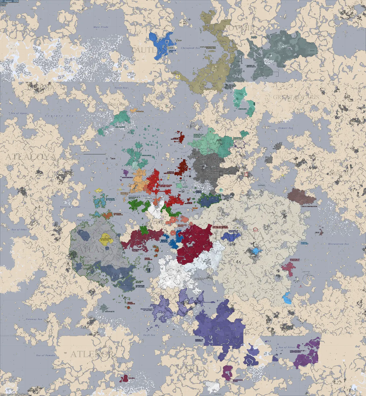 Trotu World Map